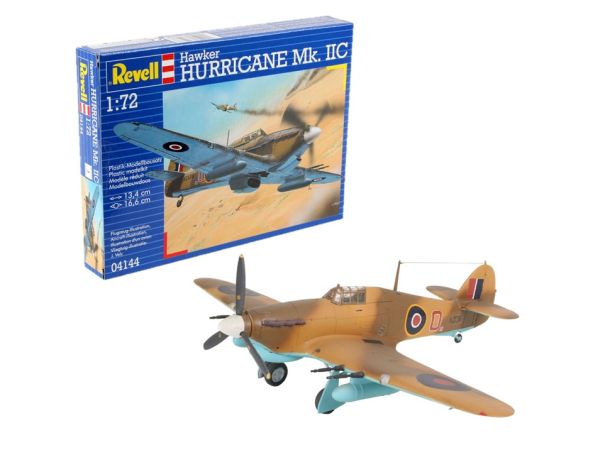 REV04144 - Hawker Hurricane Mk.IIC Flugzeug zum Zusammenbauen und Lackieren - 1