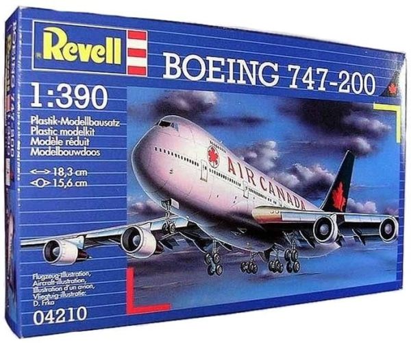 REV04210 - Flugzeug Boeing 747-200 zum Zusammenbauen und Lackieren - 1