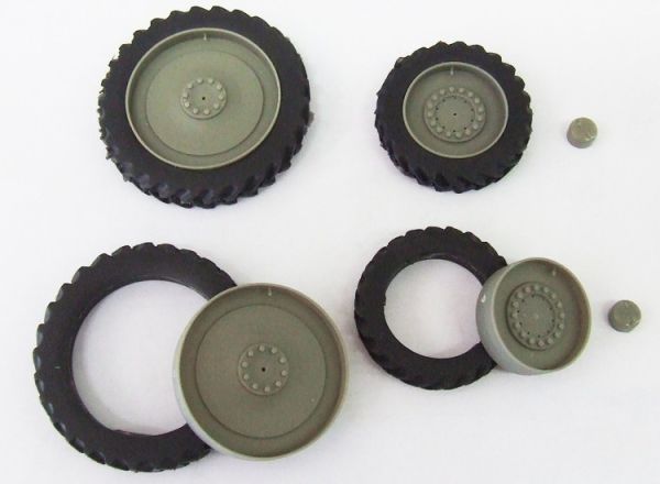 ART04211 - 4 schmale Räder – vorne 43;5 mm – hinten 59 mm - 1