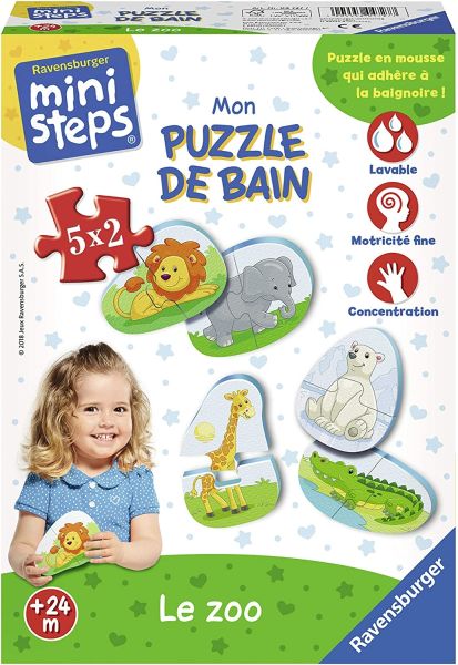 RAV04727 - Mein Badepuzzle - Der Zoo - 1