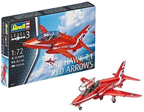 REV04921 - Flugzeug BAe Hawk T.1 Red Arrows zum Zusammenbauen und Lackieren - 1