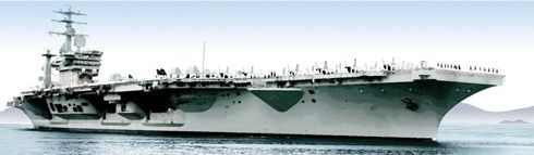 ITA0503 - USS Nimitz CV-60 Boot zum Zusammenbauen und Lackieren - 1