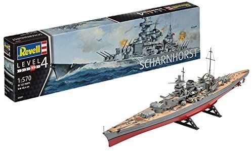 REV05037 - Scharnhorst Boot zum zusammenbauen und lackieren - 1
