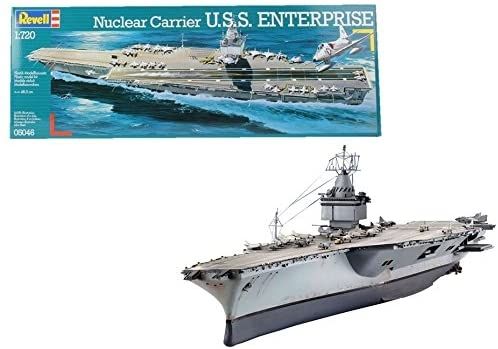 REV05046 - Flugzeugträger USS Enterprise zum Zusammenbauen und Lackieren - 1