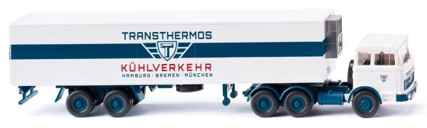 WIK054302 - MERCEDES 6x4 mit Kühlauflieger 2 Achsen TRANSTHERMOS - 1