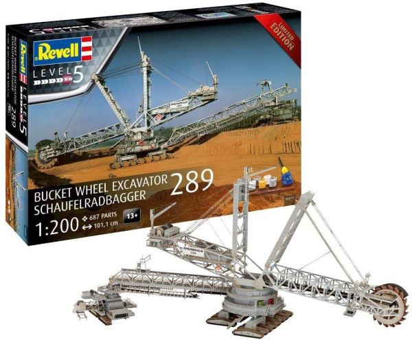 REV05685 - O&K 289 Bagger - Limited Edition mit Lackierung zum Zusammenbauen und Lackieren - 1