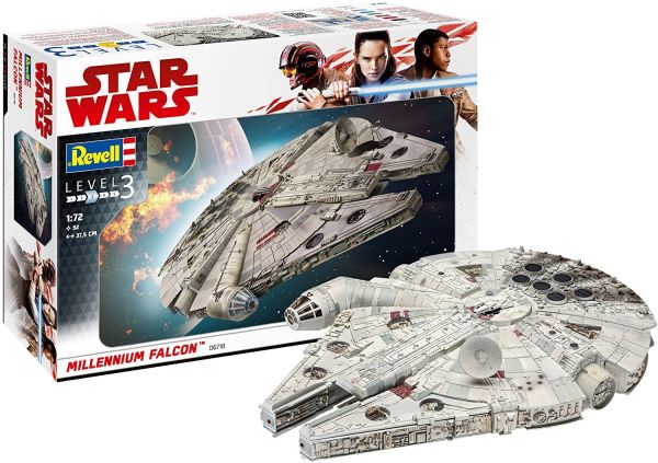 REV06718 - Bauen und bemalen Sie das Modellbau-Raumschiff Millennium Falcon - 1