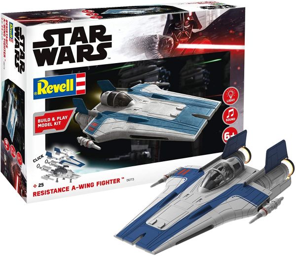 REV06773 - Bauen und spielen Sie den Resistance A-Wing Fighter; STAR WARS Blue - 1