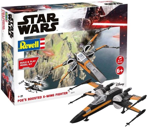 REV06777 - Baue und spiele Poe STAR WARS Boosted X-Wing Fighter - 1