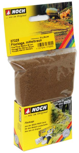 NOC07225 - Beutel mit brauner Beflockung 20grs - 1