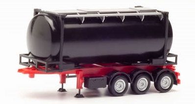HER076678-002 - 3-Achs-Tankcontainer-Anhänger - 1