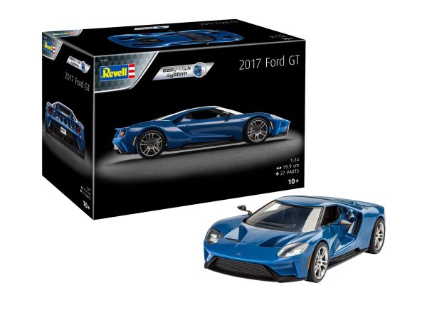REV07824 - Easy-Click FORD GT 2017 Blau zum Zusammenbauen. - 1