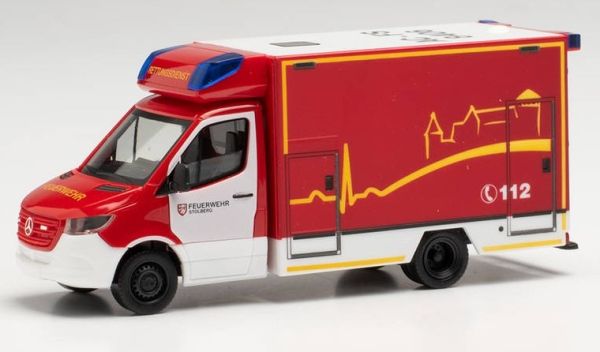 HER096416 - MERCEDES Sprinter Fahrtec RTW Feuerwehr Stolberg - 1