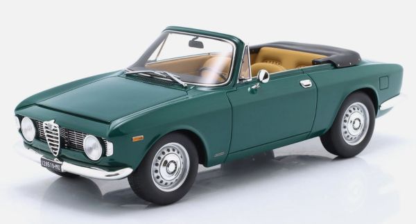 MITICA100088 - ALFA ROMEO Giulia 1600 GTC Cabriolet, Baujahr 1964, grün - 1