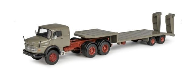 CON1064/02 - MERCEDES-BENZ LAS2624 6x4 mit 2-Achs-Tieflader - 1