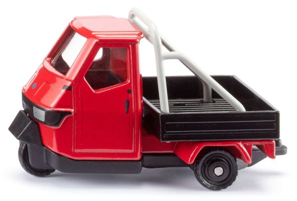 SIK1122 - PIAGGIO Ape Cross (rot-schwarz) in Blisterverpackung - 1