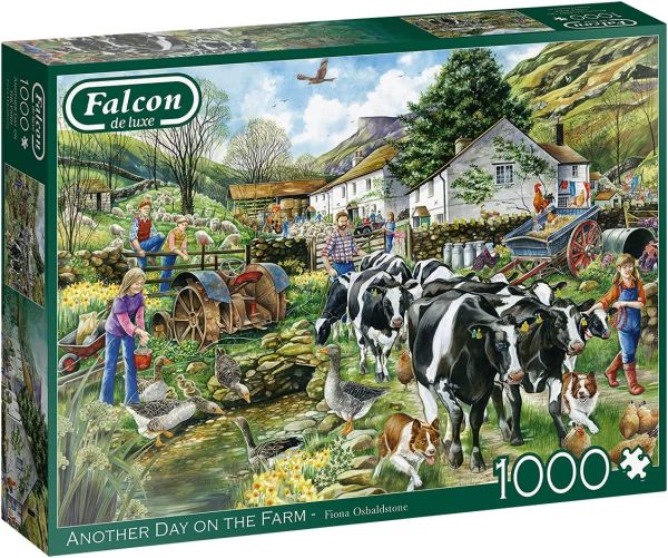 JMB11283 - 1000 Teile Puzzle Ein weiterer Tag auf dem Bauernhof - 1