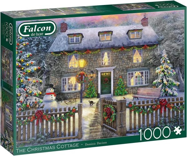 JMB11313 - Puzzle 1000 Teile Die Weihnachtshütte - 1