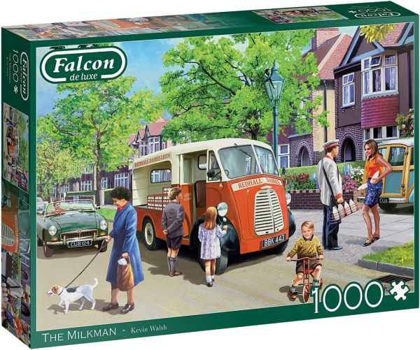 JMB11324 - Puzzle 1000 Teile Der Milchmann - 1