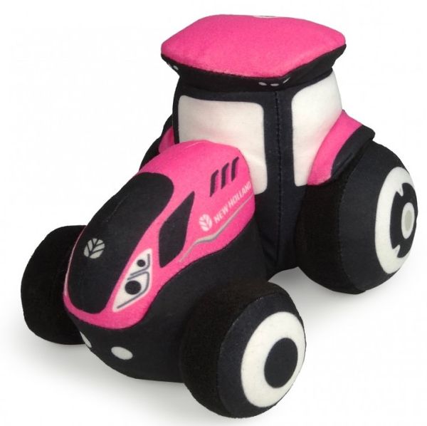 UHK1157 - Kleines Plüschtier NEW HOLLAND T7 rosa - 16 cm - 1