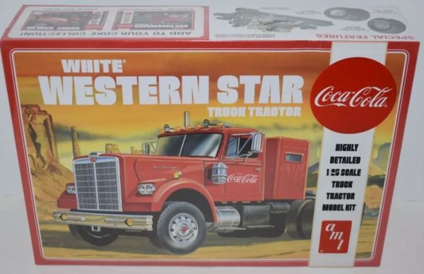 AMT1160/06 - WESTERN STAR 6x4 COCA-COLA-Lkw zum Zusammenbau und Lackieren - 1