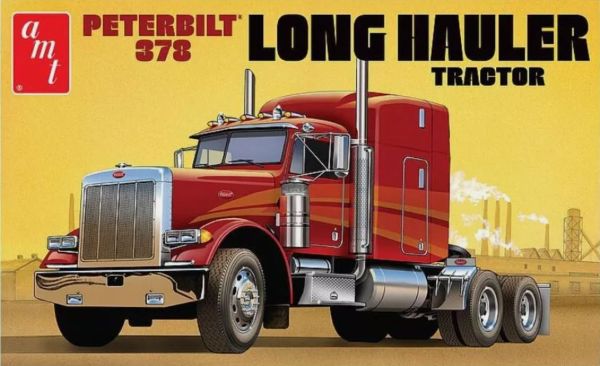 AMT1169/08 - PETERBILT 378 6x4 zum Zusammenbauen und Lackieren - 1