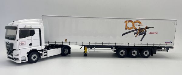 ELI118173 - MAN TGX GM 4x2 mit 3-Achs-Planenanhänger - JOST LOGISTICS - 100 Jahre Eligor - 1