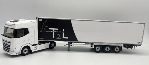 ELI118193 - DAF XG 4x2 mit Kühlanhänger 3 Achsen Transports Logistique LEMESLE - 1