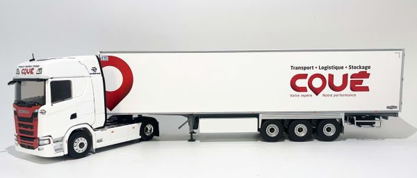ELI118453 - SCANIA 500 S 4x2 mit 3-Achs-Kühlanhänger, COUE Transport - 1