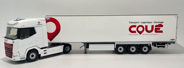 ELI118541 - DAF XG 4x2 mit 3-Achs-Kühlanhänger, COUE Transport - 1