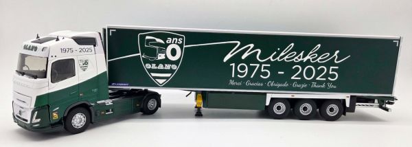 ELI118629 - VOLVO FH Aero 4x2 mit 3-achsigem Kühlauflieger (Lamberet-Olano, 50 Jahre) - 1