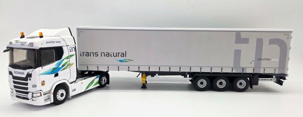 ELI118643 - Scania 500 S 4x2 mit 3-achsigem Planenauflieger – Trans Natural - 1