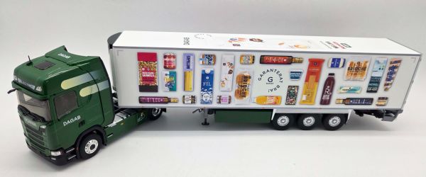 ELI118680 - SCANIA 500S 4x2 mit DAGAB 3-Achs-Kühlauflieger - 1