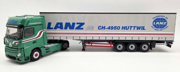 ELI118880 - MERCEDES-BENZ Actros 5 Gigaspace 4x2 mit 3-Achs-Planenauflieger (AG Transport) - 1