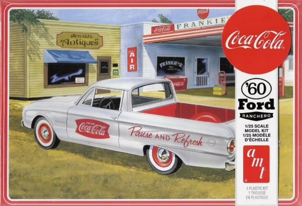 AMT1189M/12 - FORD Ranchero 1960 – COCA-COLA zum Zusammenbauen und Bemalen - 1