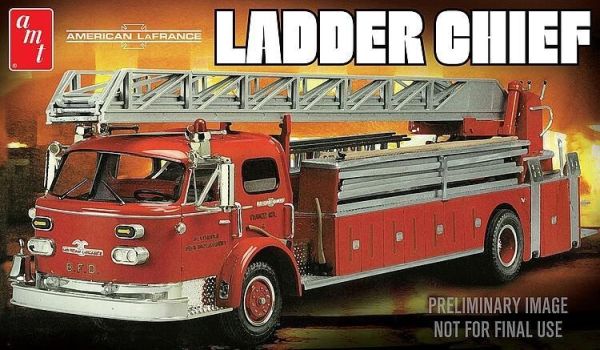 AMT1204/06 - Feuerwehrwagen – American LaFrance zum Zusammenbauen und Lackieren - 1