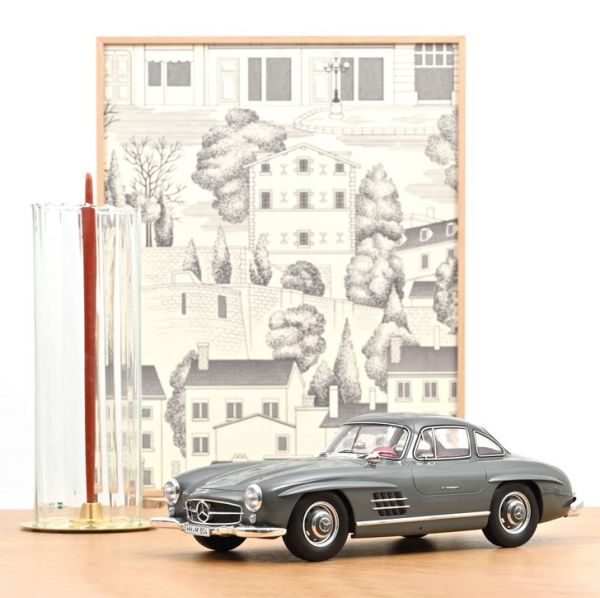 NOREV123852 - MERCEDES-BENZ 300 SL 1954 Graphitgrau - 1