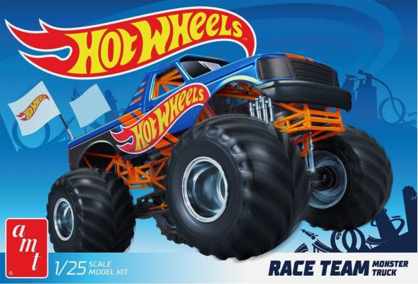 AMT1256/12 - Monstertruck FORD – HOT WHEELS zum Zusammenbauen und Lackieren - 1