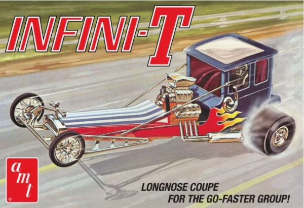 AMT1258/12 - Dragster – INFINI-T Custom zum Zusammenbauen und Lackieren - 1