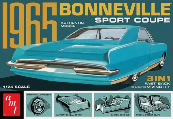 AMT1260/12 - PONTIAC Bonneville Sport Coupé 1965 zum Zusammenbauen und Lackieren - 1