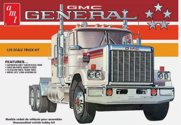 AMT1272/06 - GMC General 1976 6x4 zum Zusammenbauen und Lackieren - 1