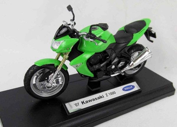 WEL12831 - KAWASAKI Z1000 2007 grün - 1