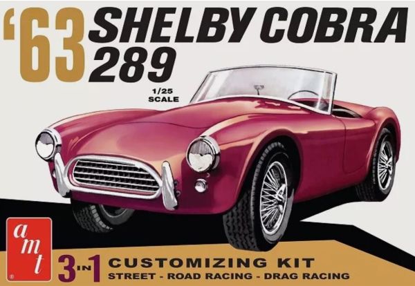 AMT1319/12 - SHELBY Cobra 289 1963 zum Zusammenbau und Lackieren - 1