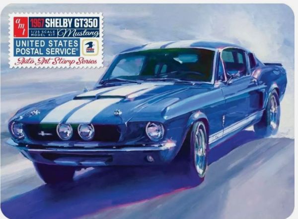 AMT1356/12 - SHELBY GT350 USPS 1967 zum Zusammenbauen und Lackieren - 1
