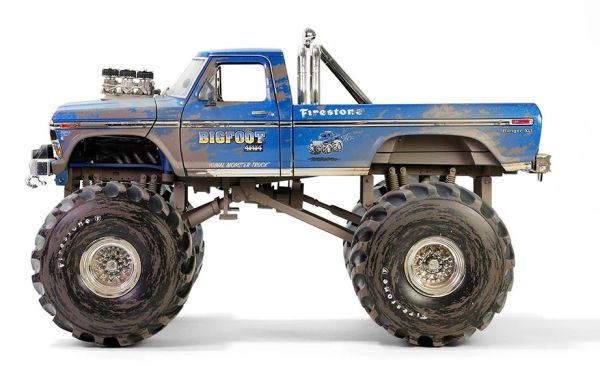 GREEN13694 - FORD F-250 Monster Truck, schmutzige Version #1 – 1974 – BIGFOOT - 1