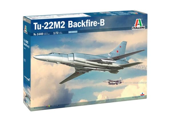 ITA1440 - Bomber TUPOLEV Tu-22 M3 Backfire B zum Zusammenbauen und Bemalen - 1