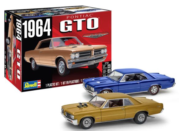 REV14574 - Auto PONTIAC GTO 1964 zum Zusammenbauen und Bemalen - 1