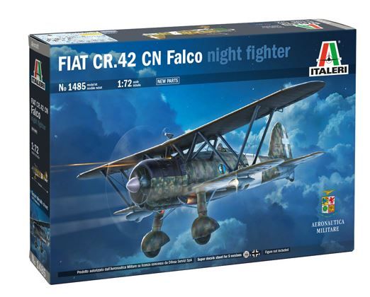 ITA1485 - Avon FIAT CR.42 CN Falco Nachtjäger zum Zusammenbauen und Lackieren - 1