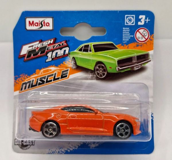MST15044-14176 - CHEVROLET Camaro SS RS 2016 Orange unter Blister - 1