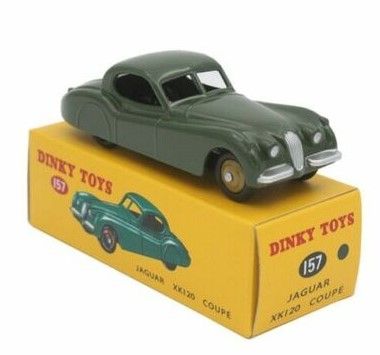 DIN157 - JAGUAR XK120 grünes Coupé – ATLAS Edition - 1